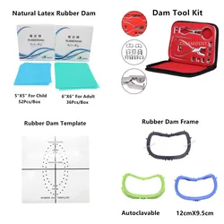 Dental Natural Latex Rubber Dam Sheet Punch Frame Dam Clamps Perforator Plier Stainless Steel Carbon Fiber Endodontic Instrument