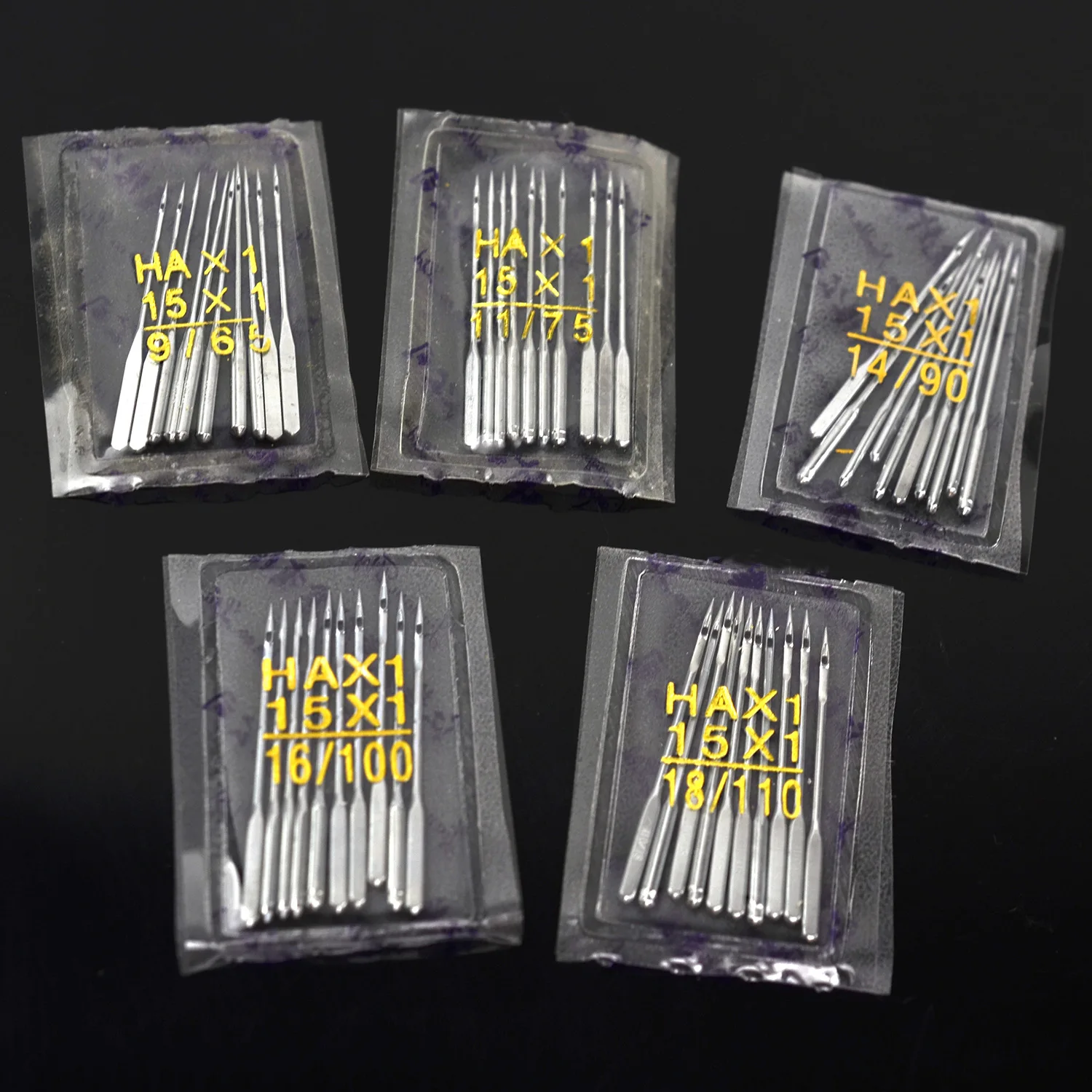 Universal Sewing Needles 15x1 130x705H Mixed Kit Packing Sewing Accessories for All Brand Domestic Sewing Machines 10pcs G