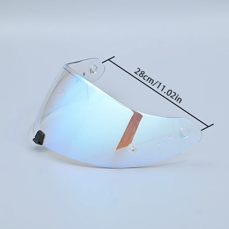 For SCORPION EXO R420 Helmet Photochromic Blue Visor Anti-UV Windshield Clear Vison Motorcycle Accessories Fits M-XXL Size