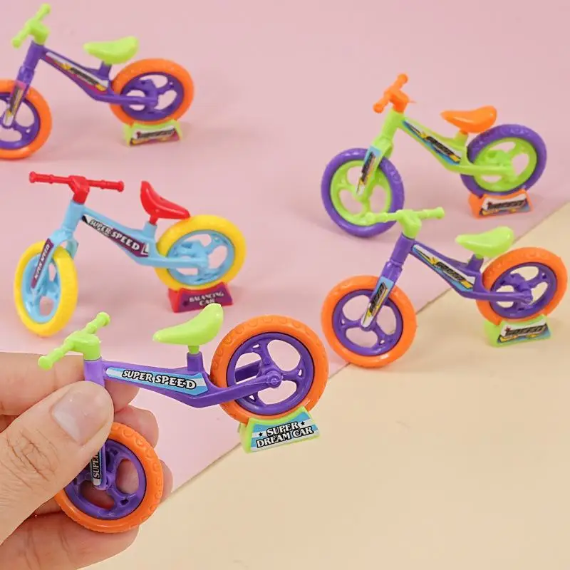5PCS DIY Mini Bicycles Toys Set, Creative Outdoor Game Props for Kids, Perfect Birthday Party Goodie Bag Fillers