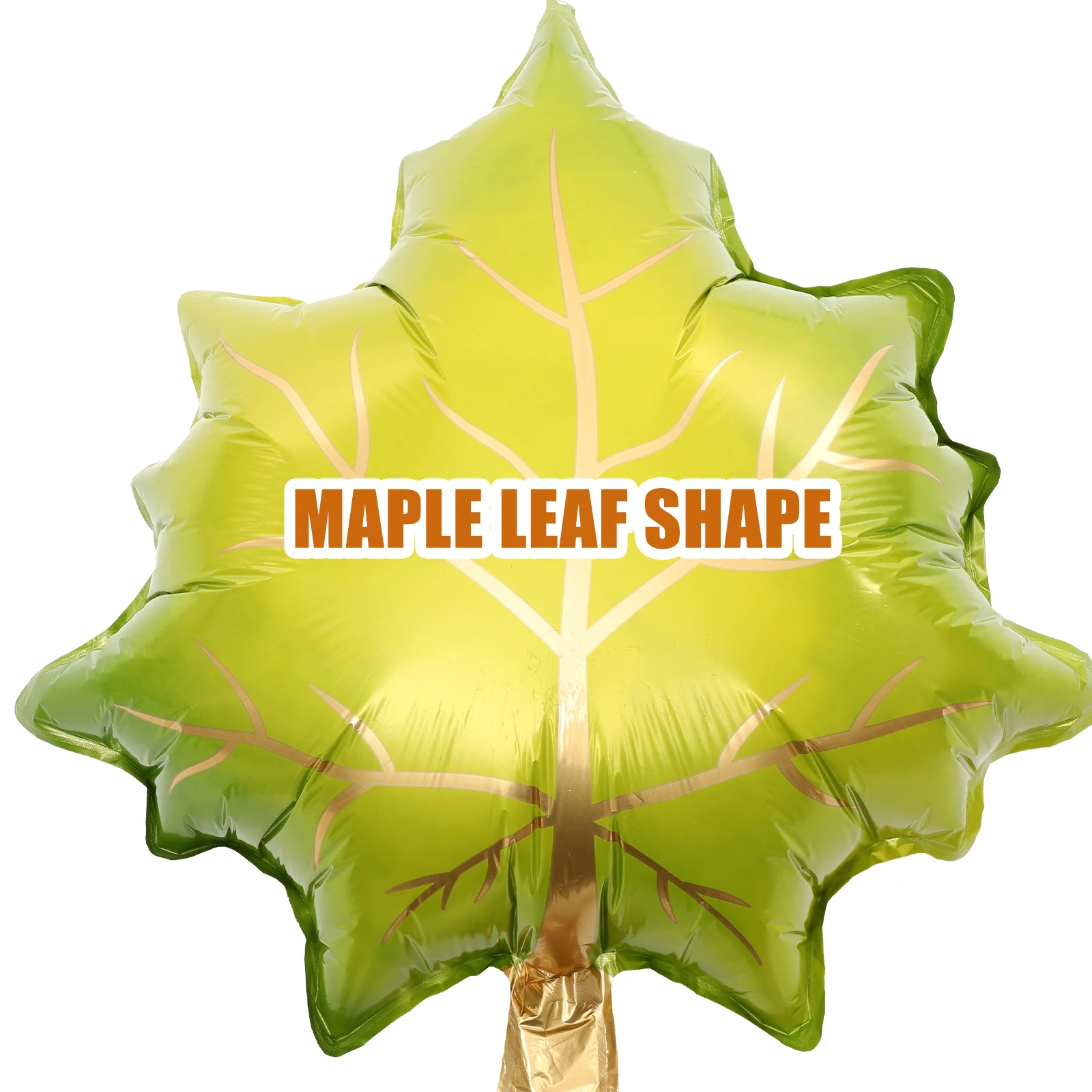 

10 Pcs Balloons Aluminum Film Fall Maple Leaf Balloon Fall Decor Thanksgiving Party Decorative Balloon Festive Red Color