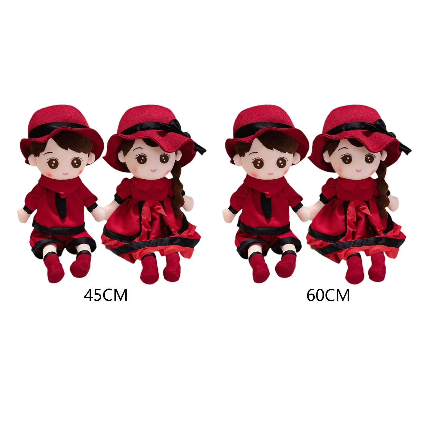 

Wedding Stuffed Dolls, Cartoon Plush Dolls, Couple Doll Toys, Bed Pressing Dolls for Wedding Gifts