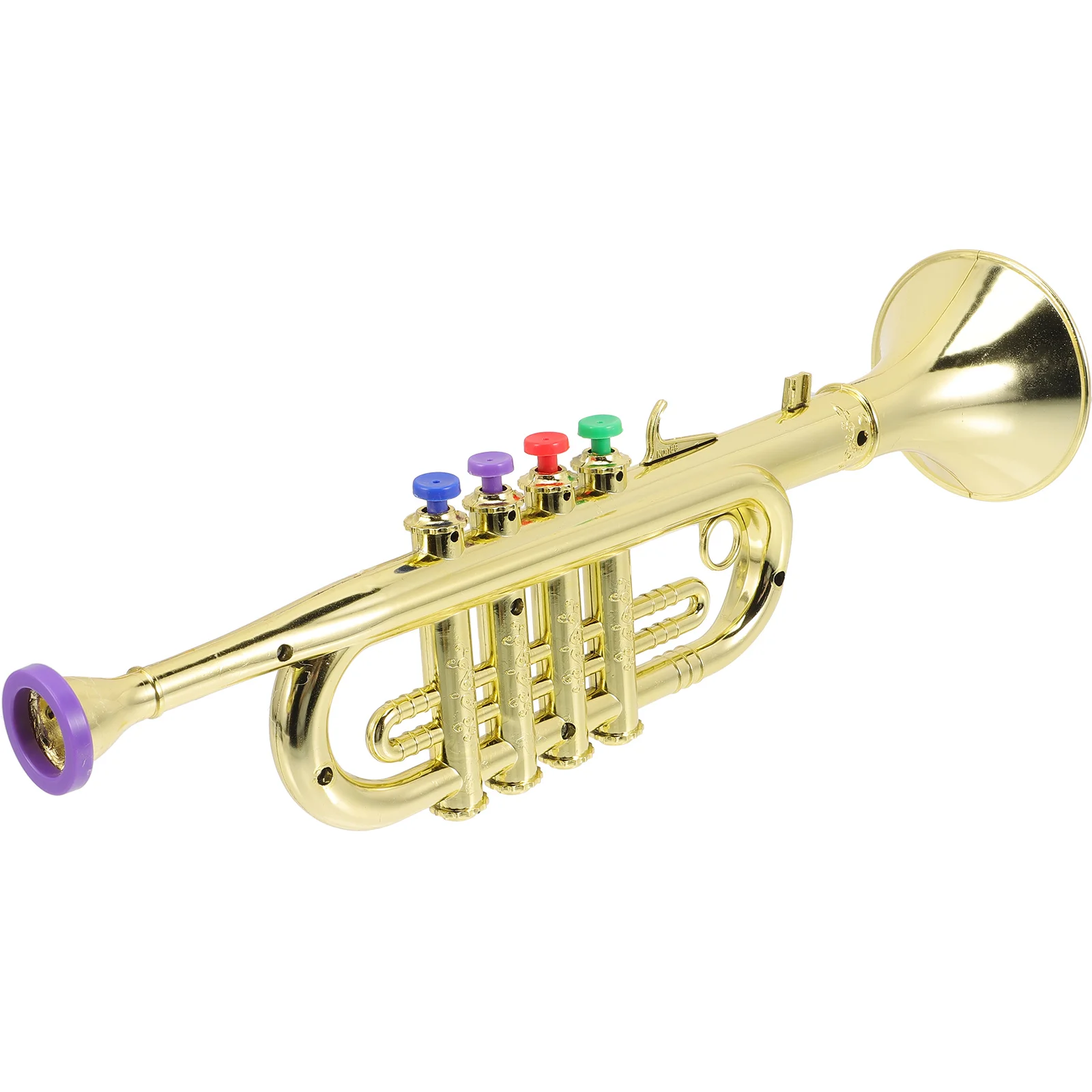 Simulated Trumpet Toy Kids Trumpet Learning Toy Creative Musical Toy Plastic Trumpet Toy music instruments for adults