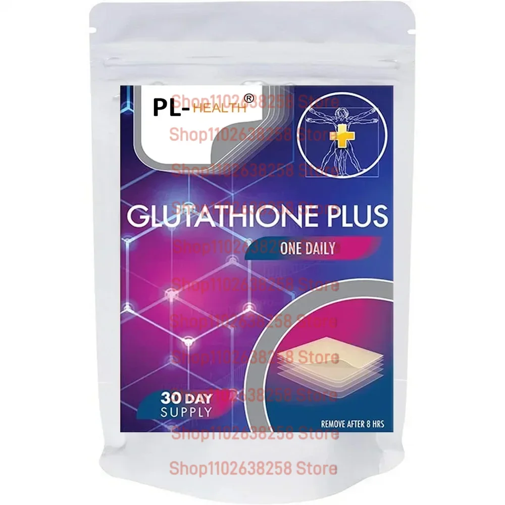 Glutathione Plus Transdermal Patches Superior Absorption and Efficacy - 30 Patches 30 DayS Supply