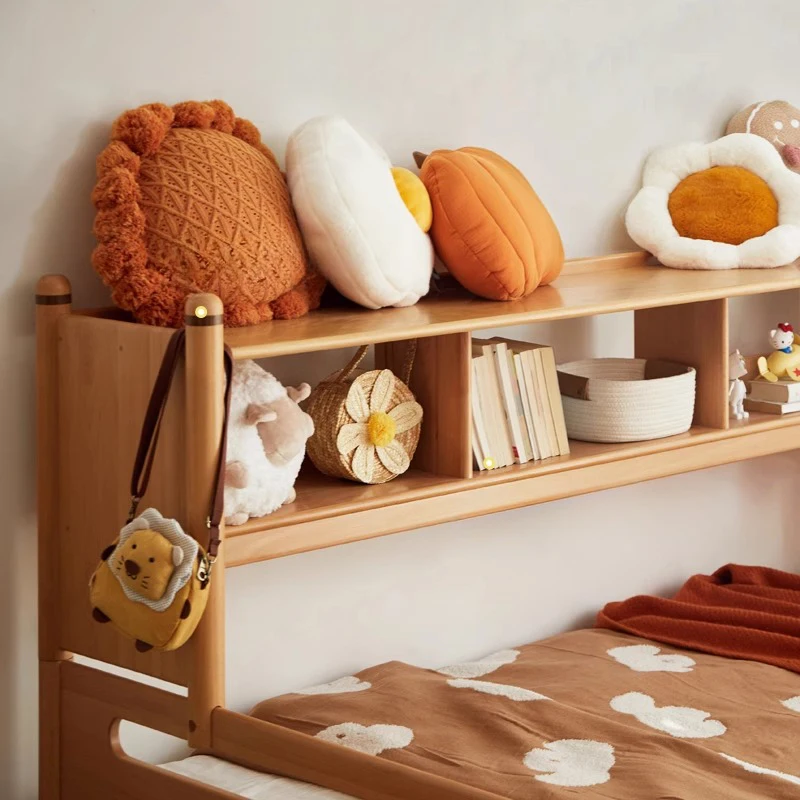 #  With Integrated Storage Cabinet | Multi-Functional Children's Bed With Shelves And Drawers