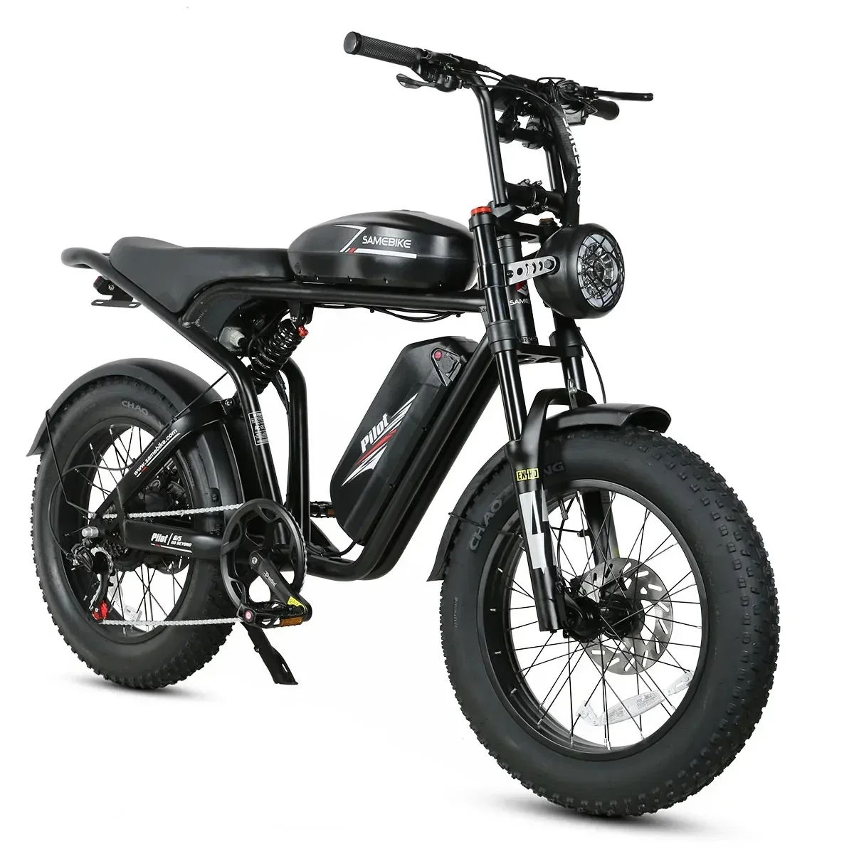 

SAMEBIKE M20-II электронный велосипед 1200 Вт 48 В 16 + 16 Ач аккумулятор 20*4 толстые шины электрический велосипед для взрослых вездеходный электрический велосипед