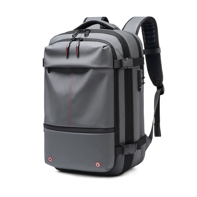 Sac Compression Voyage VEVOR Sac à Dos Voyage D'Affaires Sous Vide 65 L Extensible Avec Pompe Sac A Dos Compression