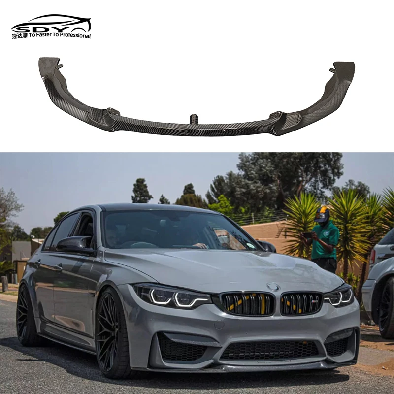 

F80 F82 M3 M4 High Quality CS Style Carbon Fiber Front Lip Front Bumper Lip Front Separator for BMW F80 F82 M3 M4