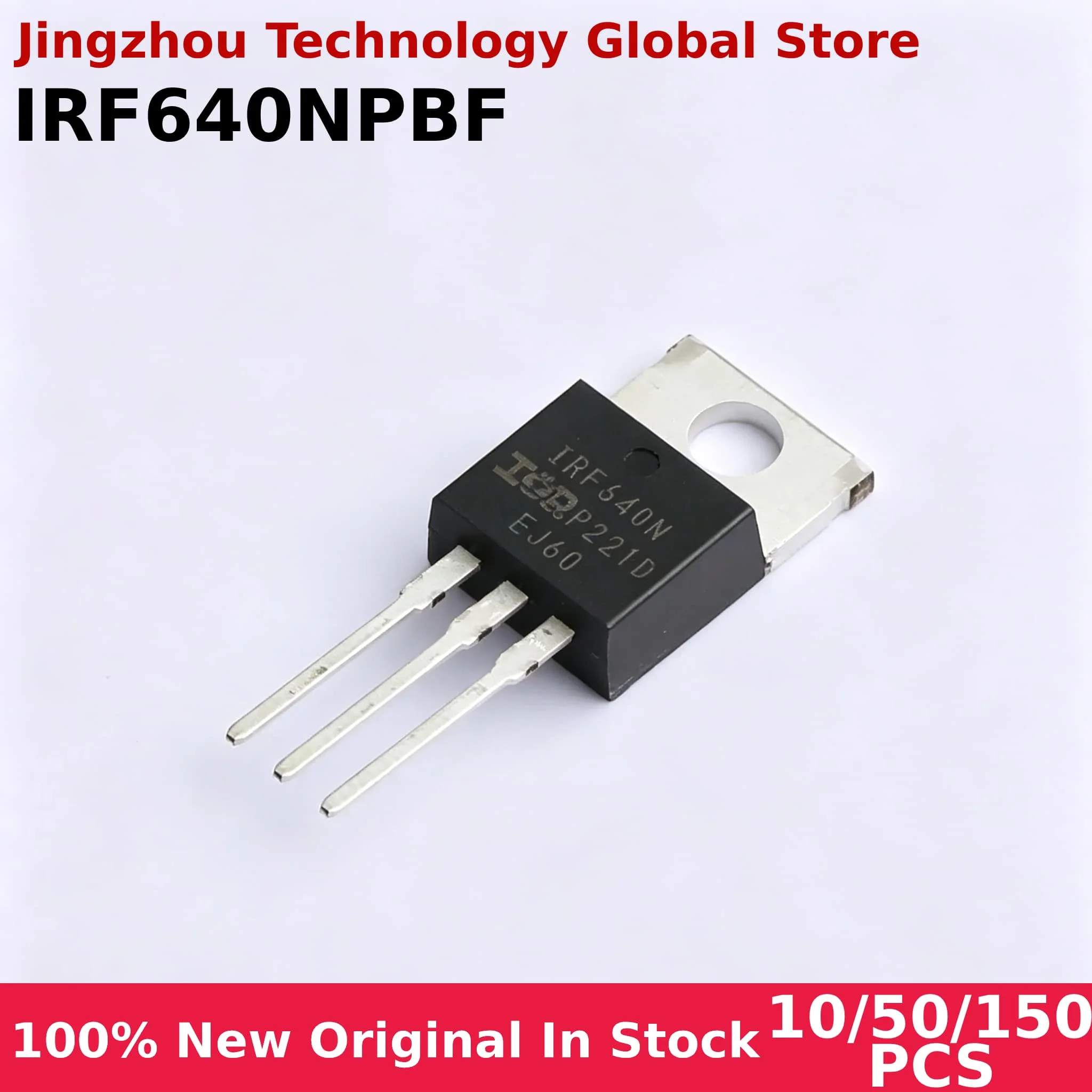 100% New 10/50/150PCS IRF640N IRF640NPBF TO-220 N-Channel MOS FET 200V 18A Chip Wholesale