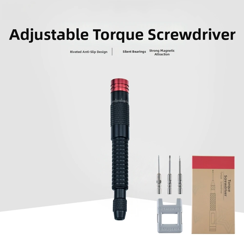 4 in 1 Adjustable Torque Screwdriver Precision Magnetic Repair Tool for Phone Laptop Watch Electronics
