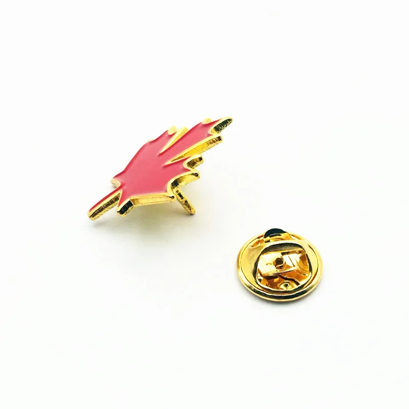 دبابيس القيقب الأحمر المطلية بالمينا كندا العلم الوطني شعار حقيبة الظهر مجوهرات شارة طية صدر السترة للنساء والرجال #5