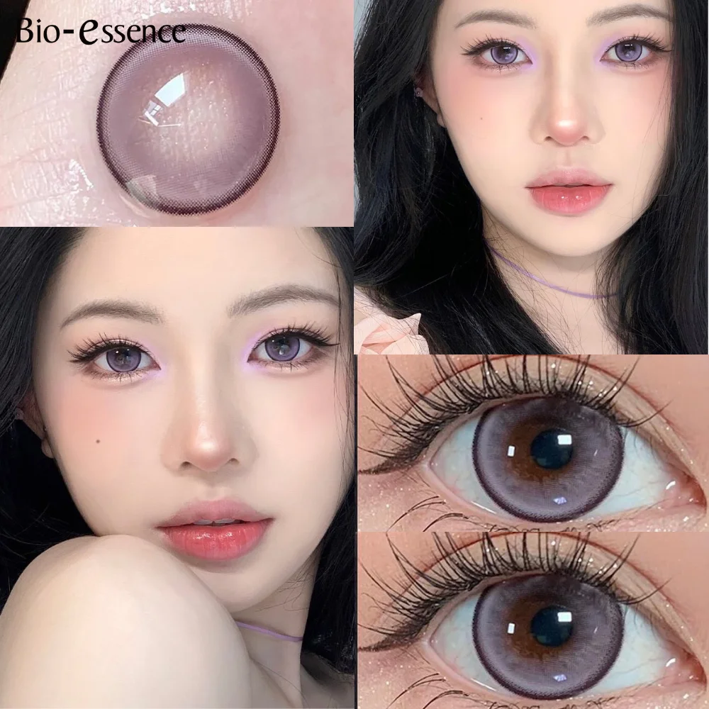 Bio-essence Colorcon 1 Pair Korean Lenses Colored Contact Lenses for Eyes Big Eye Lenses Brown Lenses Blue Eye Lenses Y2k Lenses