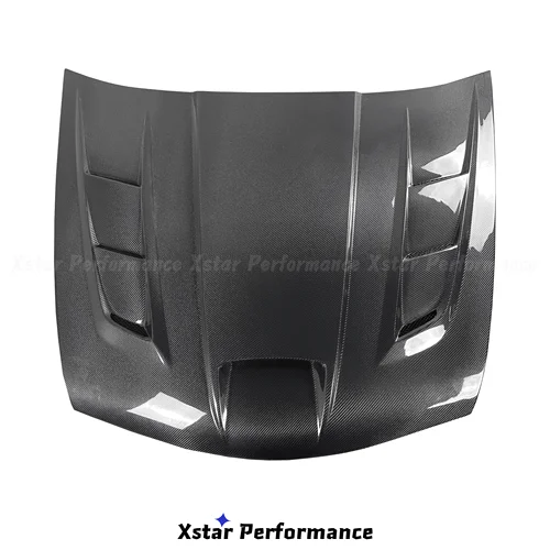 Xstar-Capot en fibre de carbone pour Honda Accord, style évent, performance, 8e génération, 2008-2012