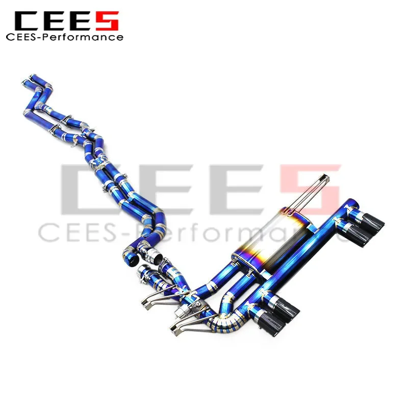 🔥CEES Catback Exhaust for BMW M3 E46 L6 3.2L 2004-2006 Escape Exhaust Pipes Muffler with Valve Control System
