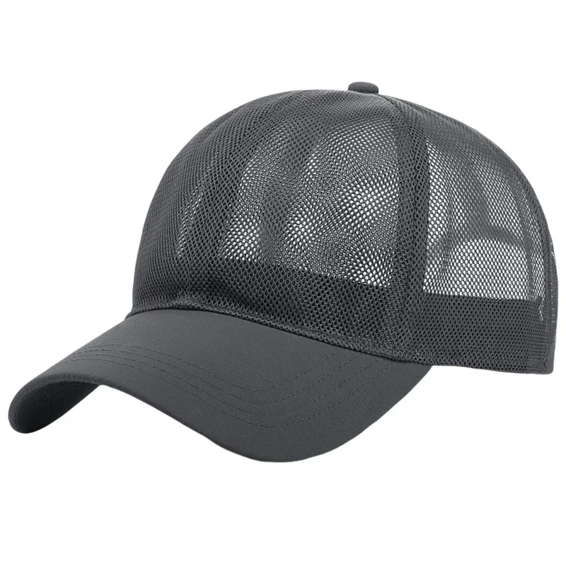 Summer Quick Dry Full Mesh Cap Rigorous Sturdy Brim Convenient Adjustable