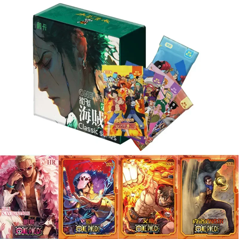 New One Piece Eternal Partner Series Cards Luffy Zoro Sanji Nami Rare Anime Character Collection Card Kids Toys Birthday Gift