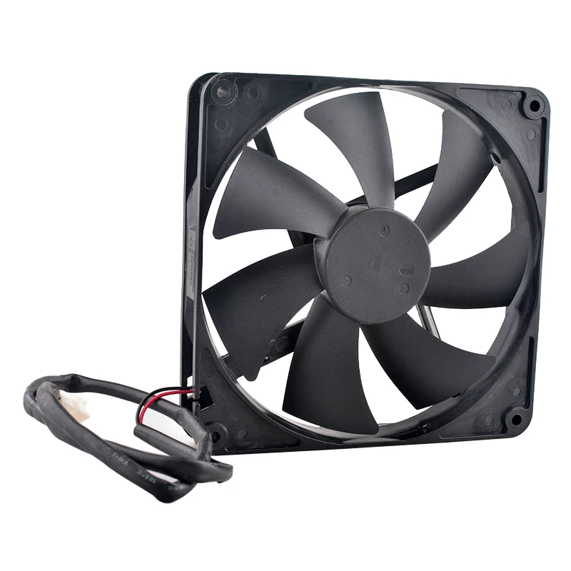 Y-Y 14025H12B 14cm 140mm Fan 140x140x25mm DC12V 0.30A 2-pin 1800rpm Dual Ball Bearing Cooling Fan for Chassis Power Supply