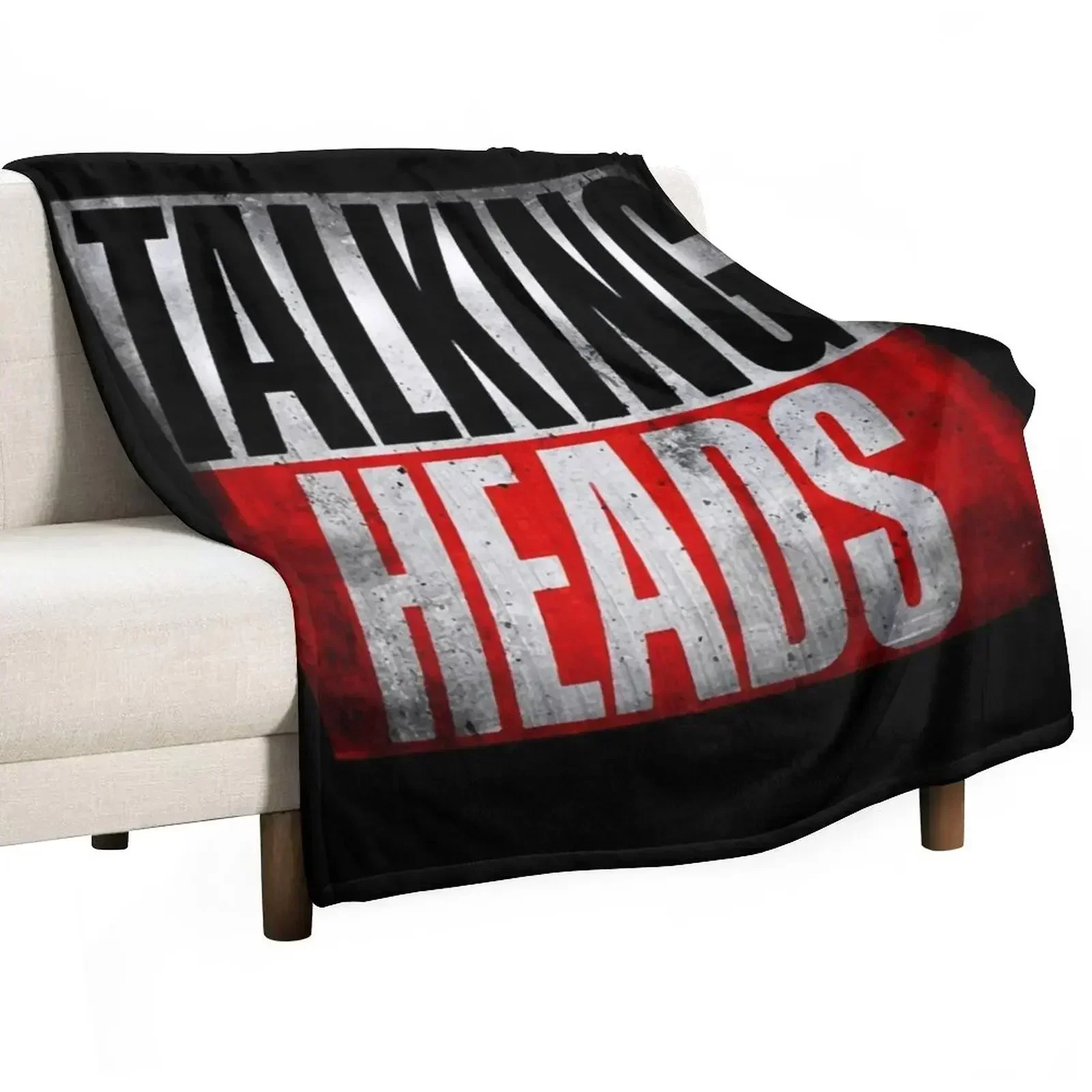 Talking Heads Abstract Throw Blanket Soft Plaid Stuffeds For Decorative Sofa Travel Bed covers Sofa Throw Blankets