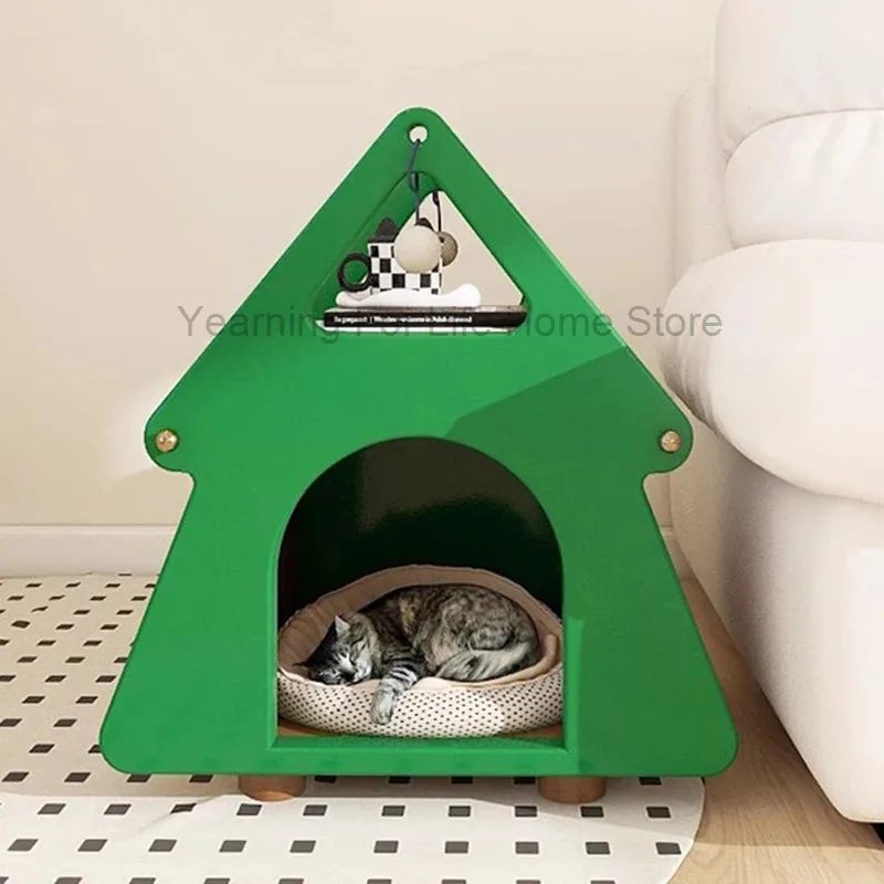 

Scratch Board Desk Cat Bed Tree Sleeping Unique Side Table Nightstands Multifunction Wohnzimmer Tisch Living Room Furniture