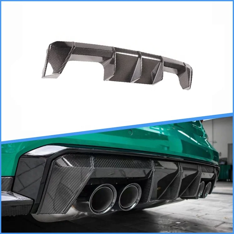 

MP Style G80 G82 Dry Carbon Fiber Rear Bumper Lip Diffuser for bmws M3 G80 M4