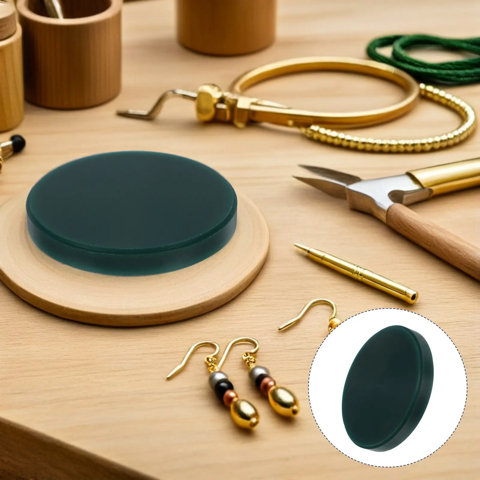 

Зеленый воск для ювелирных изделий, твердый воск для литья, скульптуры, формования, DIY-изделий, создания узоров, 3.8x3.8x0.6, 0.23 фунта