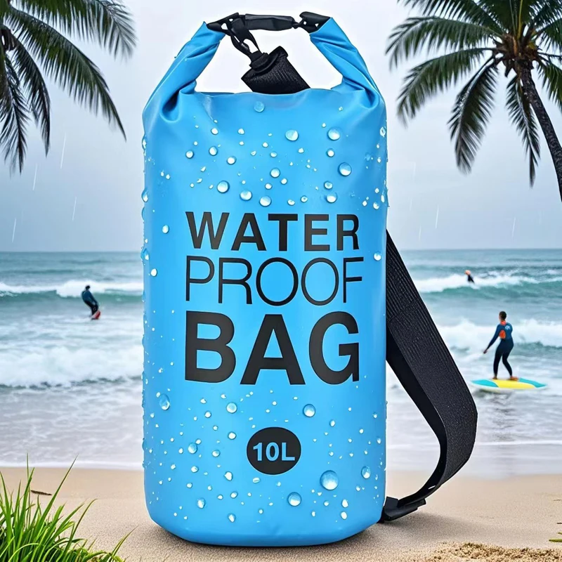 Al aire libre playa Camping impermeable piscina deriva Rafting surf canotaje mochila Roll Top seco kayak pesca barril bolsa