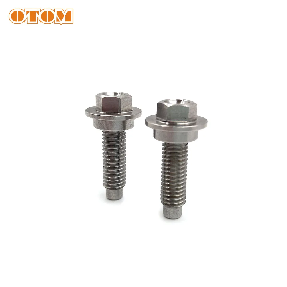 OTOM Motorcycle Stainless Steel Seat Cushion Bolts Flange Hex Head Screw Standard Nut Cover For KAWASAKI KX250F 17-20 KX450F 16-
