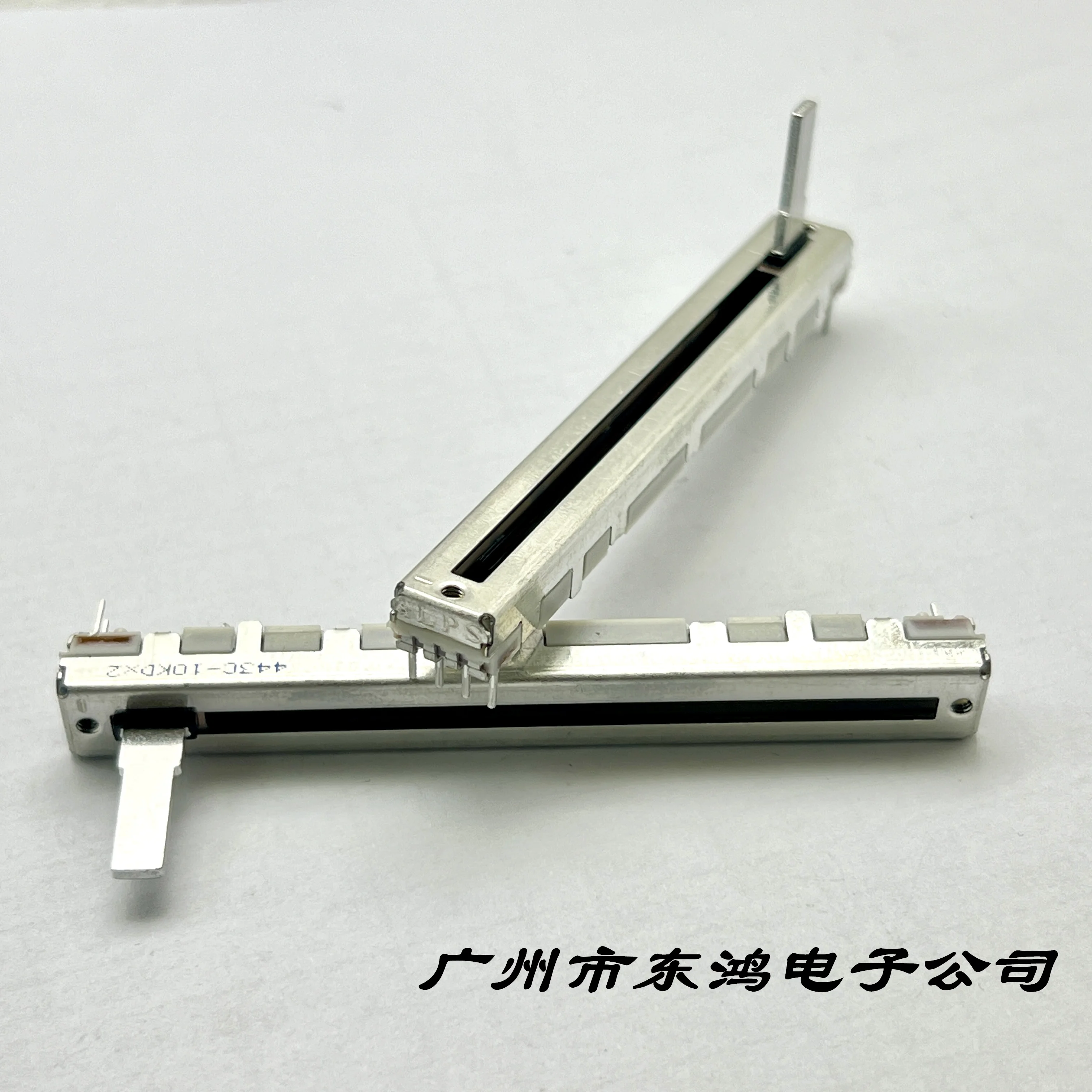 1 PCS ALPS 75MM sliding potentiometer dual D10Kx2 suitable for Bailingda Yamaha mixing console shaft length 15mm