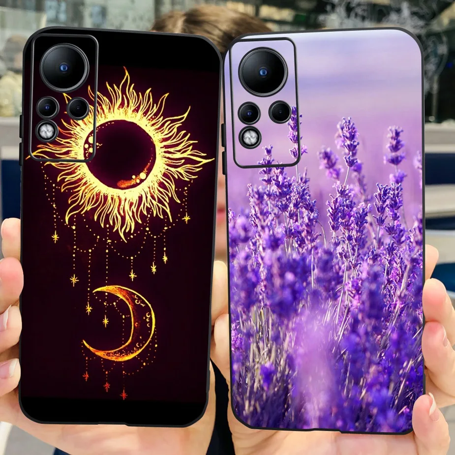 For Infinix Note 11 Case X663 X663B Cute Fashion Painted Cover Case For Infinix Note 12 Note12 Note11 X663C Soft TPU Fundas Capa