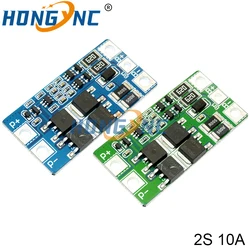 BMS 2S 3.2V 3.7V 10A LiFePO4 / Lithium Battery Charge Protection Board 6.4V 7.2V 18650 32650 Battery Packs With Balance