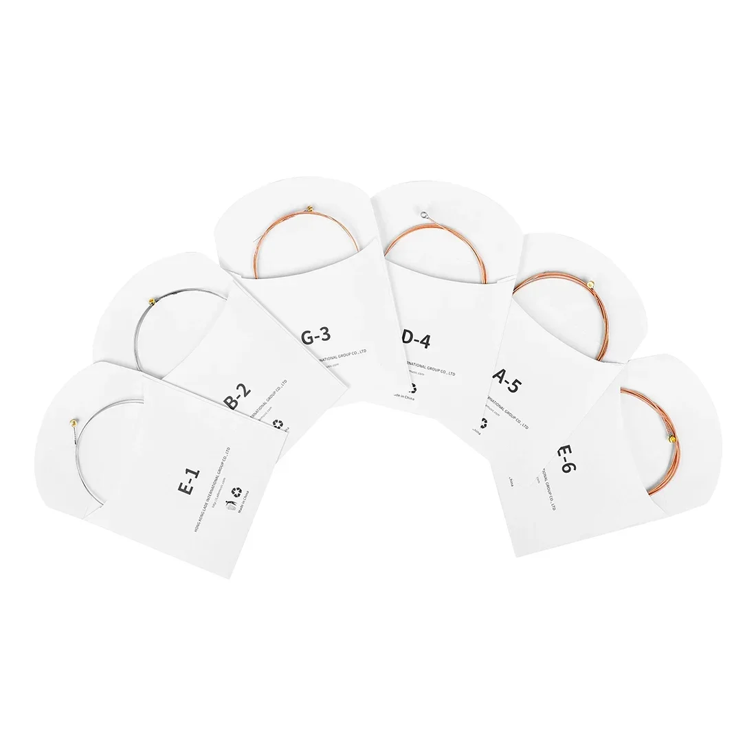 Shuffle corde per chitarra Folk sk11filo con anima in acciaio ad alto tenore di carbonio corda di rivestimento antiruggine parte della corda per chitarra acustica in lega esagonale