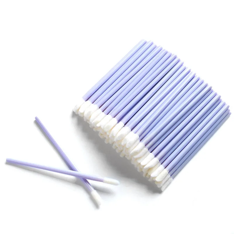 50 pz Applicatori per labbra usa e getta Bacchette per rossetto Micro Pennello Lucidalabbra Balsamo Bastoni Estensione ciglia Mascara Strumento di trucco cosmetico