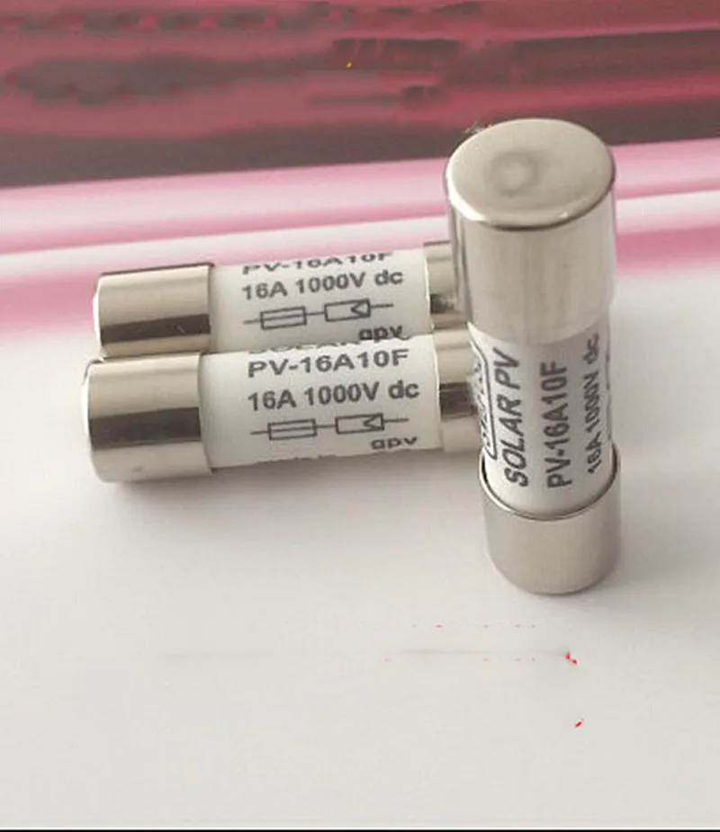 Photovoltaic DC fuse   PV-15A10F DC1000V gpv 30KA 10*38 CE fuse