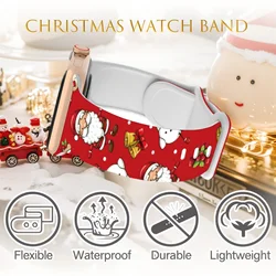 Christmas Band for Apple Watch Ultra3 Strap 11 10 9 8 7 6 5 4 SE Silicone Bracelet for iWatch 46mm 49mm 44mm 45mm 41mm 42mm Band