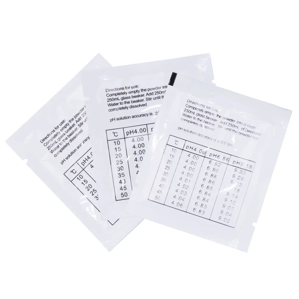 5/15/25 قطعة مقياس درجة الحموضة معايرة عازلة مسحوق ph4.01/6.86/7.00/9.18 /10.01 حل تصحيح ORP لحوض السمك #6