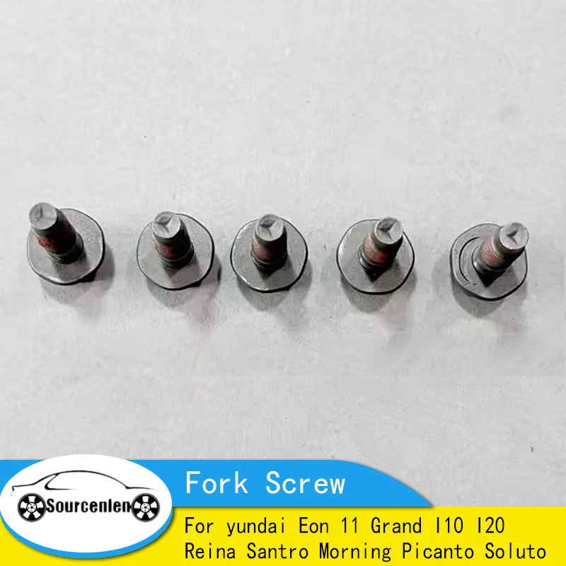 5PCS New Transmission Fork Screw For Hyundai Eon 11 Grand I10 I20 Reina Santro Morning Picanto Soluto Reamer Bolt MB30116525