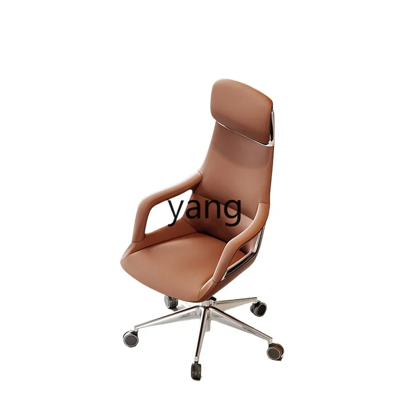 

LTT office chair conference chair light luxury computer chair business leather home