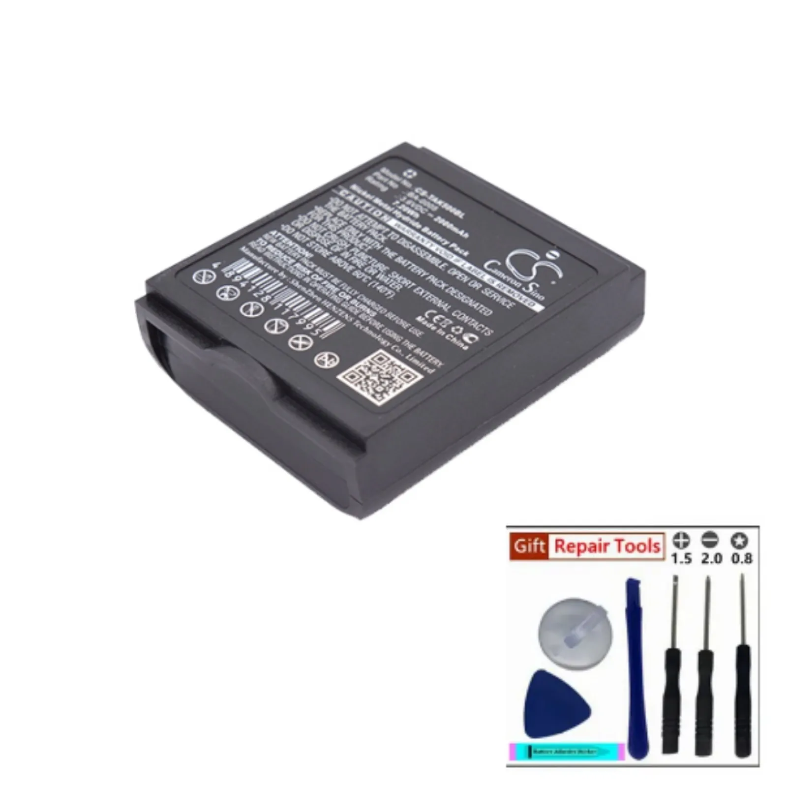 Crane Remote Cont Battery For  Teletec BA-0005 AK5  Capacity 2000mAh / 7.20Wh  Product Type Ni-MH  Volts 3.6  +Tools  Black