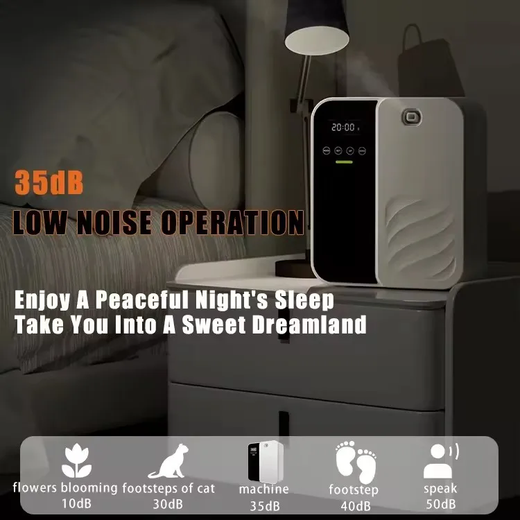 Large 500ml Home Essential Oil Diffusers Room Fragrance Diffuser Scent Air Machine 1000m³ Diffuser Aromaterapy for Hotel Home