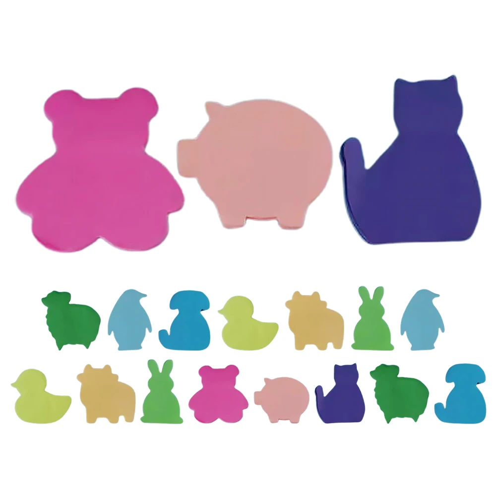 

Small Animal Cartoon Notepads Memo Sticky Tabs Cat Notes Page Markers Planners Cute Design Strong Adhesion Versatile Use