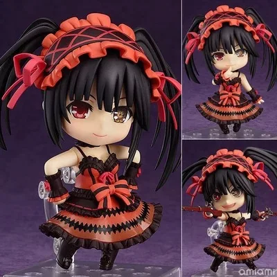 DATE A LIVE Tokisaki Kurumi Nightmare #466 Anime Action Figure Model Collection Cartoon Figurine Toys For Friend gifts