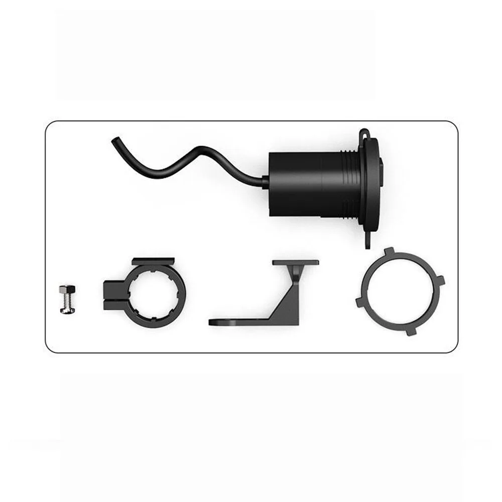 Supply Waterproof USB Port 12V Motorbike Motorcycle Charger Vehicle Parts Motorcycle Handlebar Charger Motorcycle Accessories