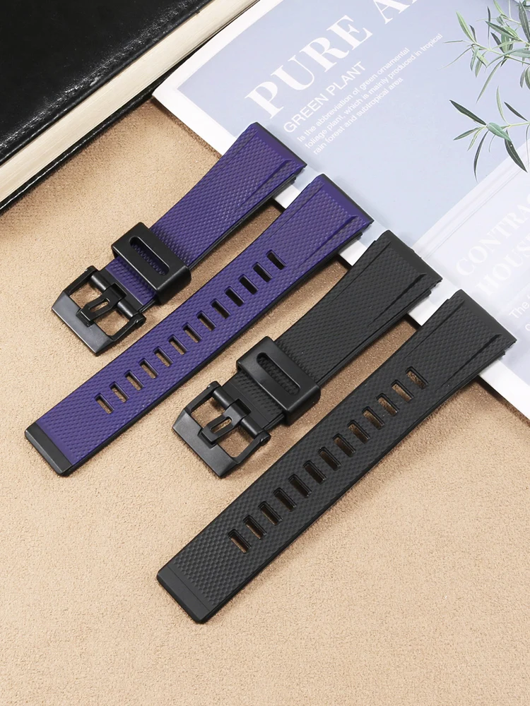 Adapted To C-asio GA2000 Rubber Watch Strap with PRG-650 600 PRW-6600 Waterproof Silicone for Men 24mm