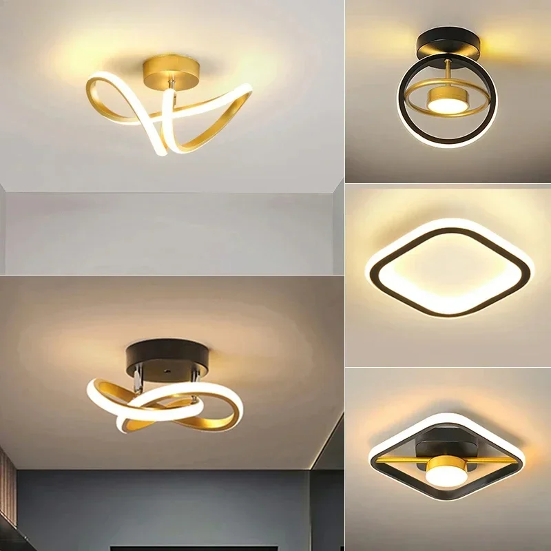 New Modern LED Ceiling  Simple Balcony Crossing Home Corridor Porch Channel   Nordic Wind Cloakroom Light