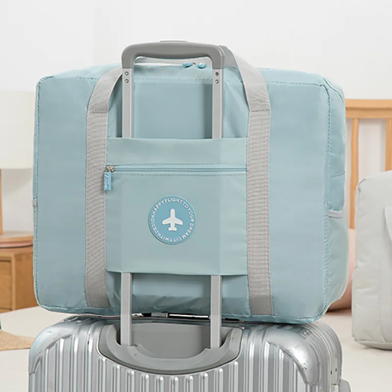 Short Distance Travel Storage Bag, Foldable Luggage Compartment, Luggage Trolley, Luggage Coating, Storage Bag, Moving Bag