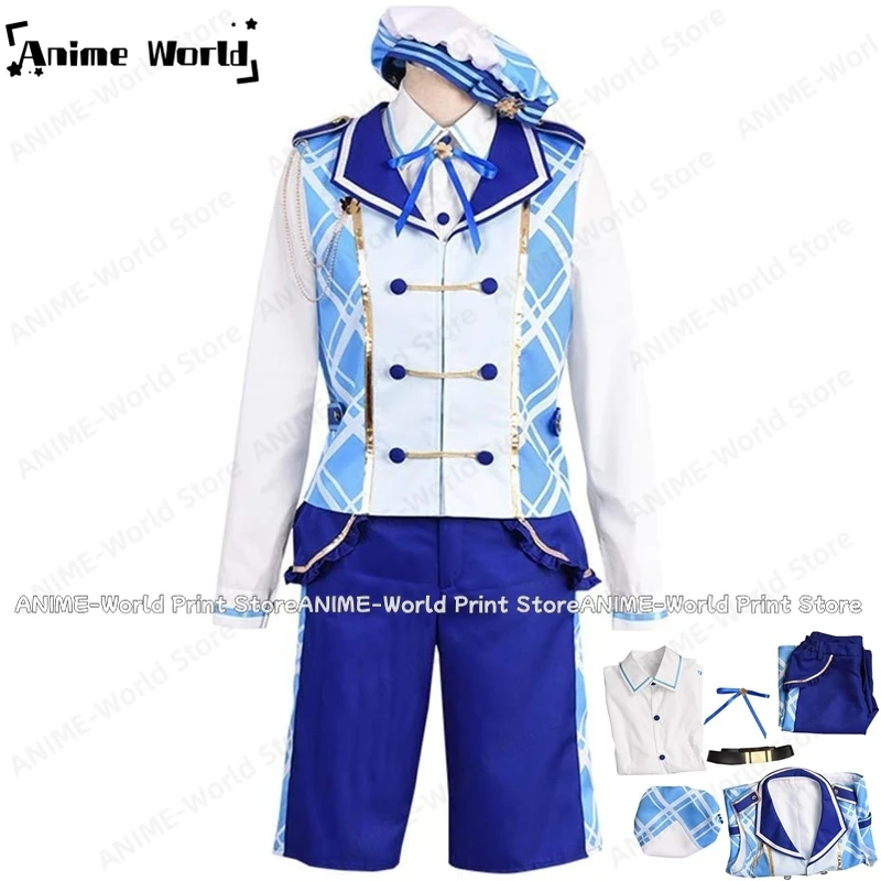 

《Custom Size》Anime Ensemble Stars Smiling Rabbits Revival Scouting Nazuna Nito Cosplay Costume Custom Made Size