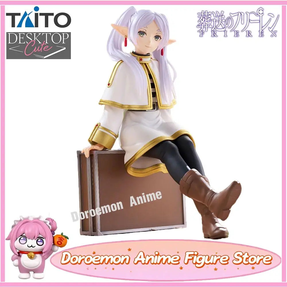 

В наличии Оригинальный настольный чемодан Taito Cute Sousou No Frieren Frieren Ver. Коллекционные аниме, милые фигурки девочек, модель игрушки