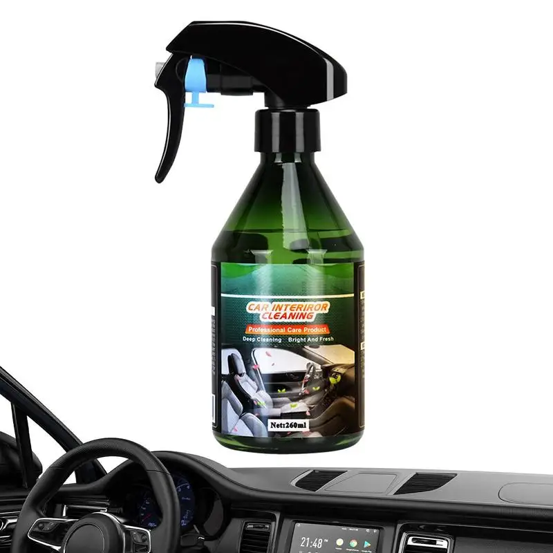 

Interior Car Cleaner Car Seat Cleaner Multipurpose Cleaner With Aroma Super Decontamination Deep Penetration For Seat Upholster