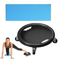 Abdominal Exercise Roller Wheel Ab Fitness Equipment With Knee Pad 360 Degree Rotating Exercise Roller Wheel Core Slider For