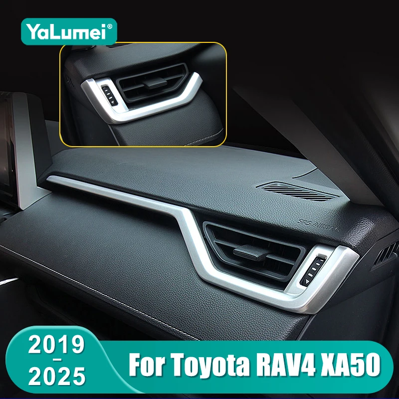 Für Toyota RAV4 XA50 2019 2020 2021 2022 2023 2024 2025 RAV 4 Hybrid Auto Mittelkonsole Zierleisten Abdeckung Zubehör